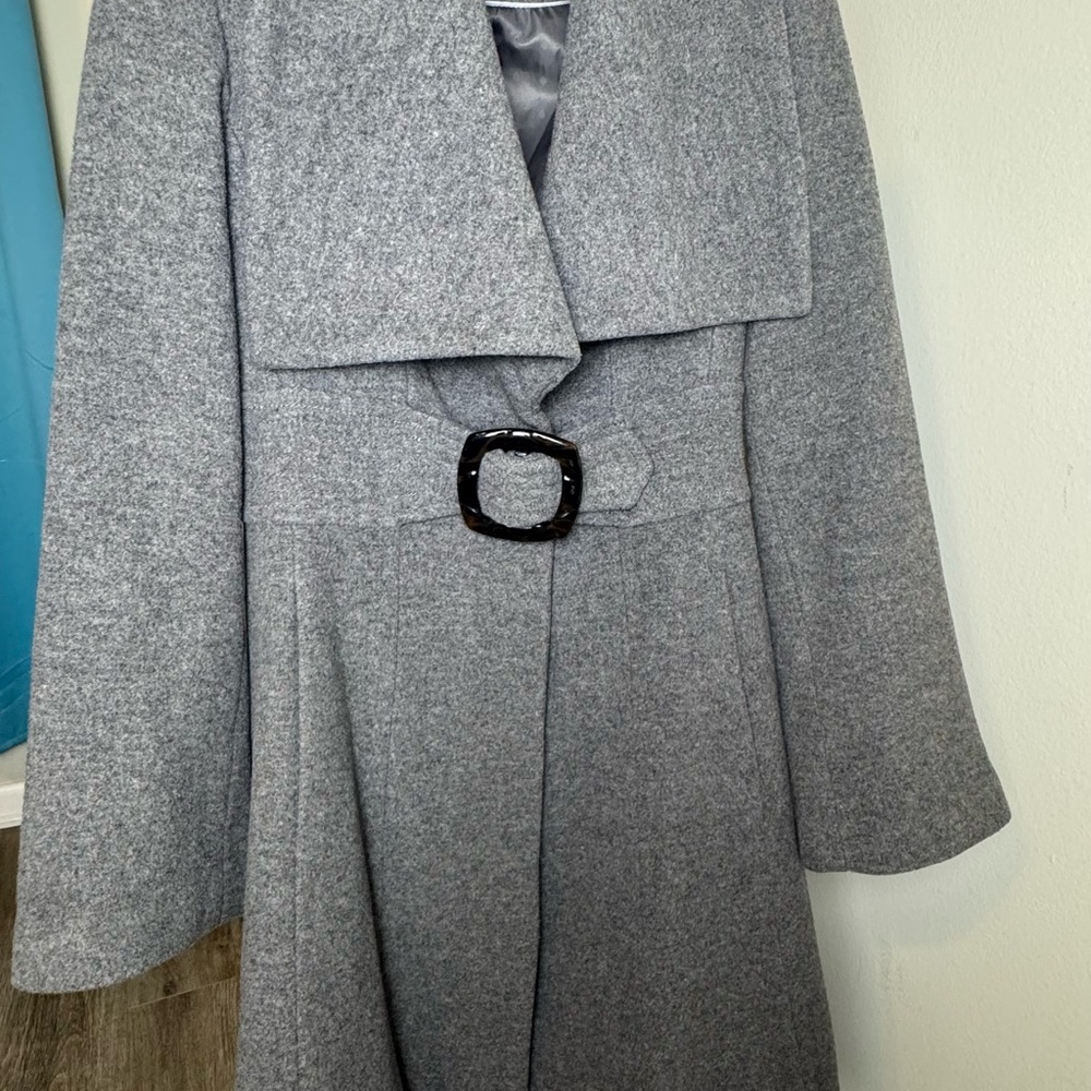 Jessica Simpson Gray Trench Coat